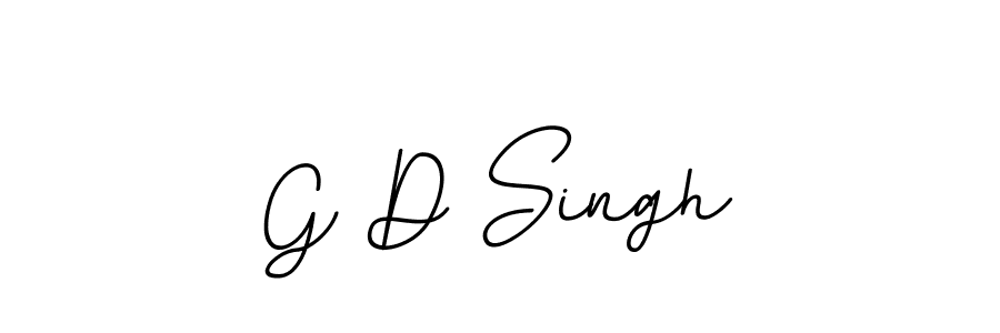 Also we have G D Singh name is the best signature style. Create professional handwritten signature collection using BallpointsItalic-DORy9 autograph style. G D Singh signature style 11 images and pictures png
