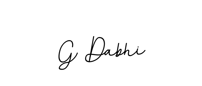 You should practise on your own different ways (BallpointsItalic-DORy9) to write your name (G Dabhi) in signature. don't let someone else do it for you. G Dabhi signature style 11 images and pictures png