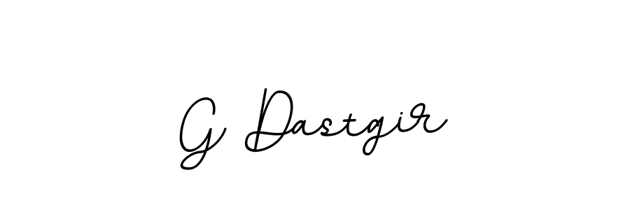 How to make G Dastgir name signature. Use BallpointsItalic-DORy9 style for creating short signs online. This is the latest handwritten sign. G Dastgir signature style 11 images and pictures png