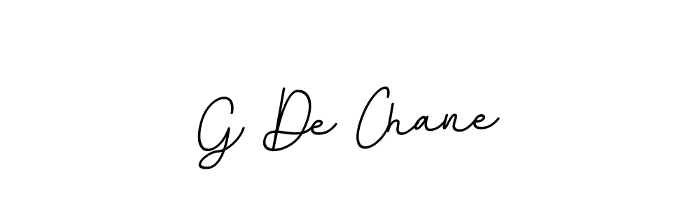 G De Chane stylish signature style. Best Handwritten Sign (BallpointsItalic-DORy9) for my name. Handwritten Signature Collection Ideas for my name G De Chane. G De Chane signature style 11 images and pictures png