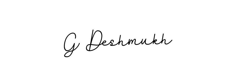 if you are searching for the best signature style for your name G Deshmukh. so please give up your signature search. here we have designed multiple signature styles  using BallpointsItalic-DORy9. G Deshmukh signature style 11 images and pictures png