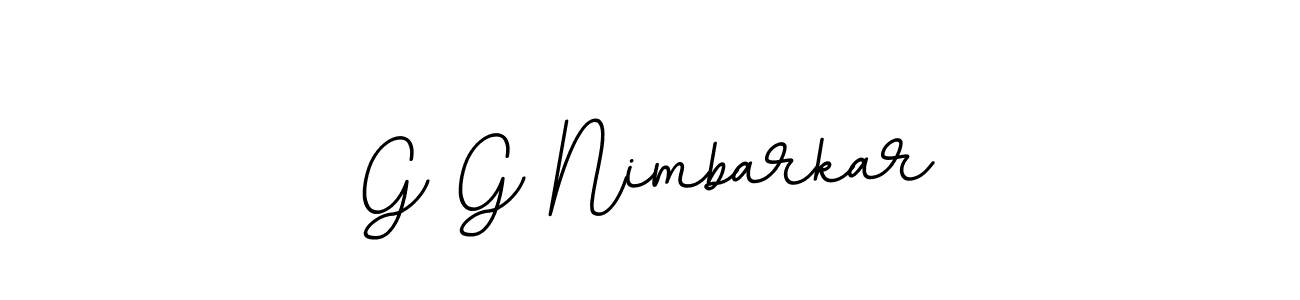 It looks lik you need a new signature style for name G G Nimbarkar. Design unique handwritten (BallpointsItalic-DORy9) signature with our free signature maker in just a few clicks. G G Nimbarkar signature style 11 images and pictures png