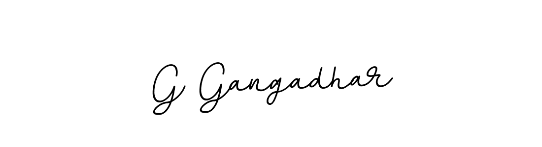 You should practise on your own different ways (BallpointsItalic-DORy9) to write your name (G Gangadhar) in signature. don't let someone else do it for you. G Gangadhar signature style 11 images and pictures png