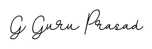 Discover the perfect balance of readability and style for G Guru Prasad with BallpointsItalic-DORy9 font. Create your dream signature today. G Guru Prasad signature style 11 images and pictures png