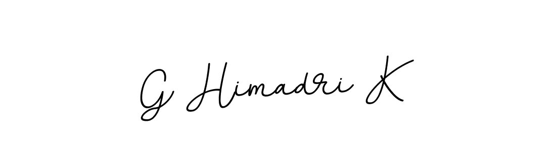 Also we have G Himadri K name is the best signature style. Create professional handwritten signature collection using BallpointsItalic-DORy9 autograph style. G Himadri K signature style 11 images and pictures png