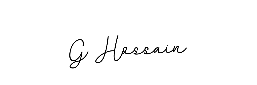 Make a beautiful signature design for name G Hossain. Use this online signature maker to create a handwritten signature for free. G Hossain signature style 11 images and pictures png