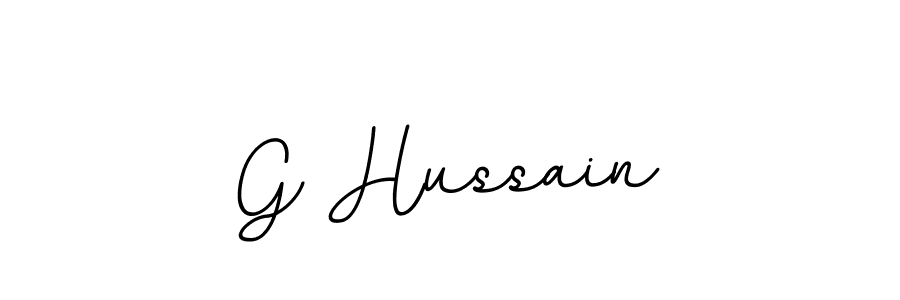 It looks lik you need a new signature style for name G Hussain. Design unique handwritten (BallpointsItalic-DORy9) signature with our free signature maker in just a few clicks. G Hussain signature style 11 images and pictures png