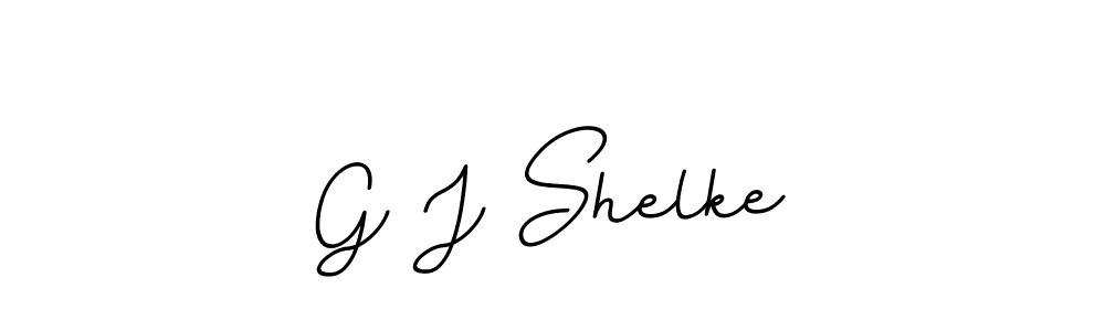 BallpointsItalic-DORy9 is a professional signature style that is perfect for those who want to add a touch of class to their signature. It is also a great choice for those who want to make their signature more unique. Get G J Shelke name to fancy signature for free. G J Shelke signature style 11 images and pictures png