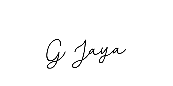 How to make G Jaya signature? BallpointsItalic-DORy9 is a professional autograph style. Create handwritten signature for G Jaya name. G Jaya signature style 11 images and pictures png