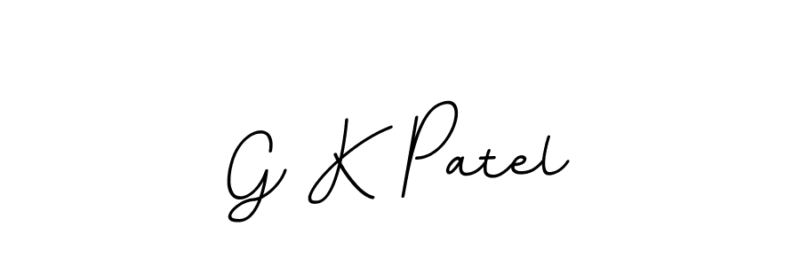 if you are searching for the best signature style for your name G K Patel. so please give up your signature search. here we have designed multiple signature styles  using BallpointsItalic-DORy9. G K Patel signature style 11 images and pictures png