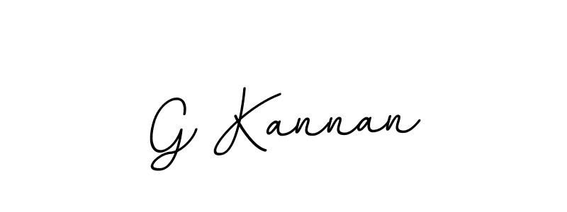 G Kannan stylish signature style. Best Handwritten Sign (BallpointsItalic-DORy9) for my name. Handwritten Signature Collection Ideas for my name G Kannan. G Kannan signature style 11 images and pictures png