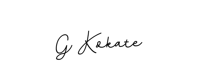 It looks lik you need a new signature style for name G Kokate. Design unique handwritten (BallpointsItalic-DORy9) signature with our free signature maker in just a few clicks. G Kokate signature style 11 images and pictures png