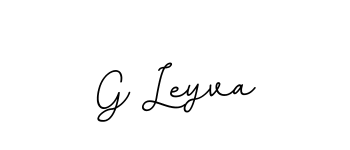 It looks lik you need a new signature style for name G Leyva. Design unique handwritten (BallpointsItalic-DORy9) signature with our free signature maker in just a few clicks. G Leyva signature style 11 images and pictures png