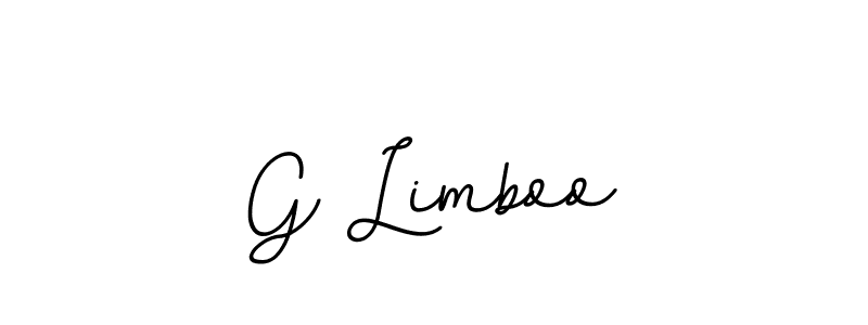 The best way (BallpointsItalic-DORy9) to make a short signature is to pick only two or three words in your name. The name G Limboo include a total of six letters. For converting this name. G Limboo signature style 11 images and pictures png