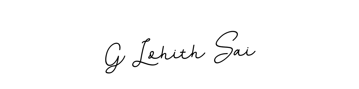 Also You can easily find your signature by using the search form. We will create G Lohith Sai name handwritten signature images for you free of cost using BallpointsItalic-DORy9 sign style. G Lohith Sai signature style 11 images and pictures png