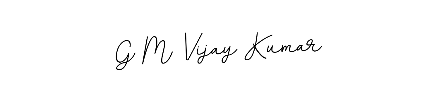 Make a beautiful signature design for name G M Vijay Kumar. Use this online signature maker to create a handwritten signature for free. G M Vijay Kumar signature style 11 images and pictures png