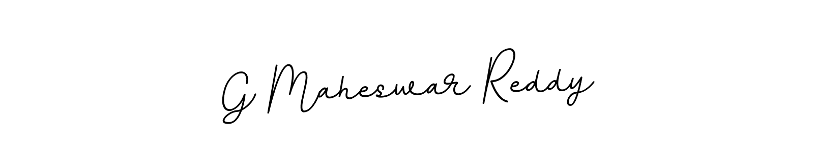 Also You can easily find your signature by using the search form. We will create G Maheswar Reddy name handwritten signature images for you free of cost using BallpointsItalic-DORy9 sign style. G Maheswar Reddy signature style 11 images and pictures png
