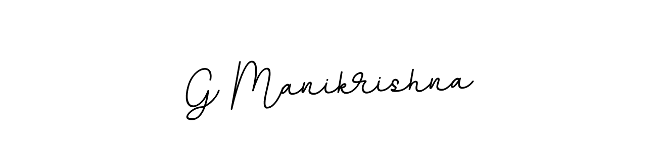 This is the best signature style for the G Manikrishna name. Also you like these signature font (BallpointsItalic-DORy9). Mix name signature. G Manikrishna signature style 11 images and pictures png
