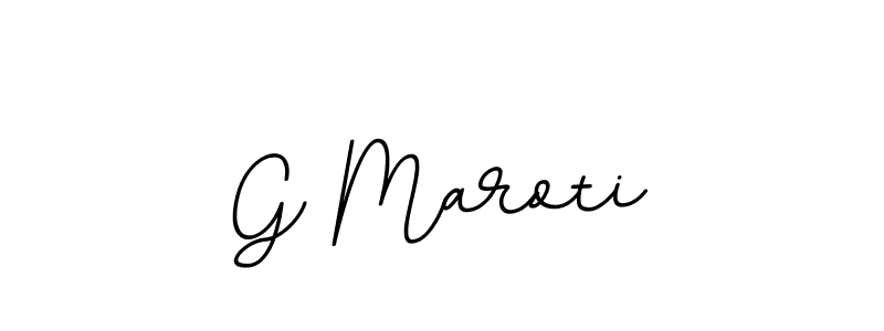 You should practise on your own different ways (BallpointsItalic-DORy9) to write your name (G Maroti) in signature. don't let someone else do it for you. G Maroti signature style 11 images and pictures png