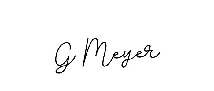 Also we have G Meyer name is the best signature style. Create professional handwritten signature collection using BallpointsItalic-DORy9 autograph style. G Meyer signature style 11 images and pictures png