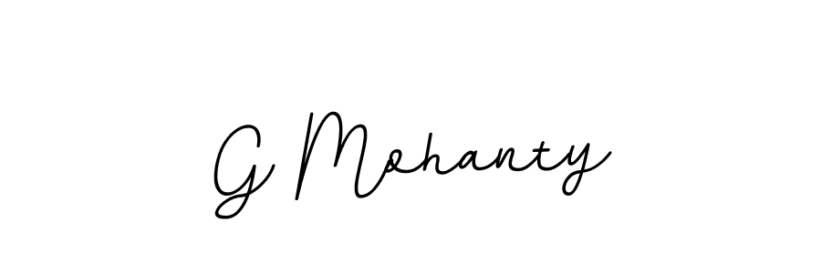 G Mohanty stylish signature style. Best Handwritten Sign (BallpointsItalic-DORy9) for my name. Handwritten Signature Collection Ideas for my name G Mohanty. G Mohanty signature style 11 images and pictures png