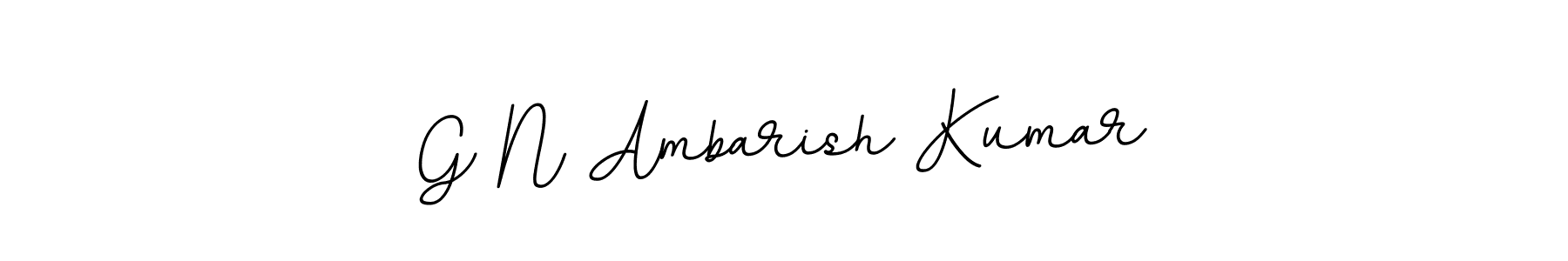 This is the best signature style for the G N Ambarish Kumar name. Also you like these signature font (BallpointsItalic-DORy9). Mix name signature. G N Ambarish Kumar signature style 11 images and pictures png