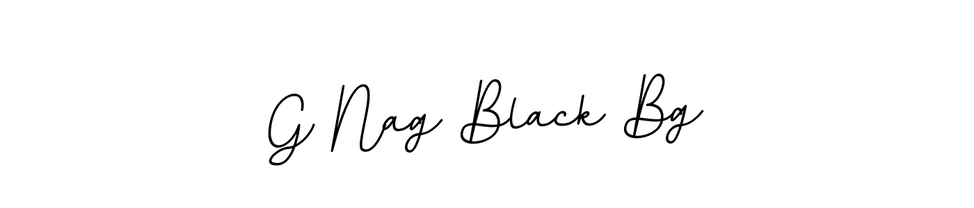 The best way (BallpointsItalic-DORy9) to make a short signature is to pick only two or three words in your name. The name G Nag Black Bg include a total of six letters. For converting this name. G Nag Black Bg signature style 11 images and pictures png