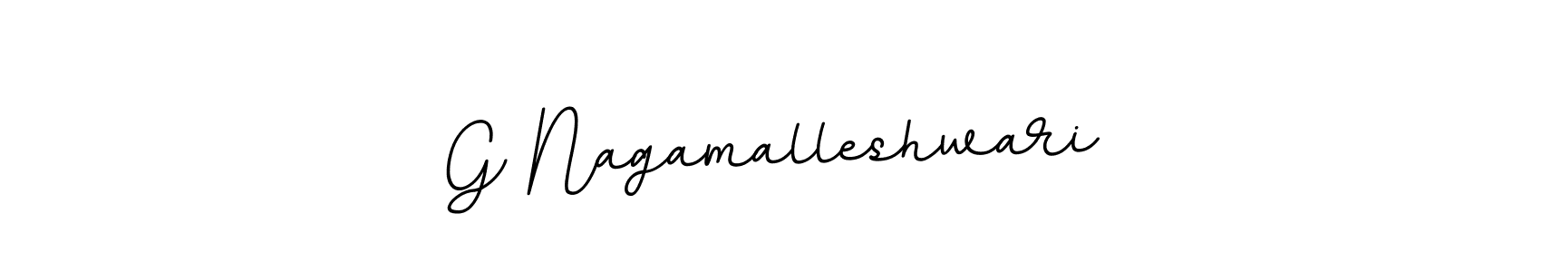 if you are searching for the best signature style for your name G Nagamalleshwari. so please give up your signature search. here we have designed multiple signature styles  using BallpointsItalic-DORy9. G Nagamalleshwari signature style 11 images and pictures png