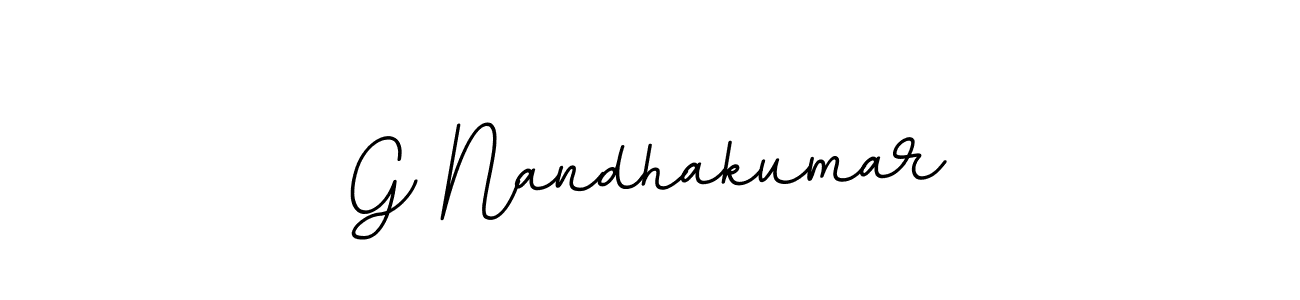 G Nandhakumar stylish signature style. Best Handwritten Sign (BallpointsItalic-DORy9) for my name. Handwritten Signature Collection Ideas for my name G Nandhakumar. G Nandhakumar signature style 11 images and pictures png