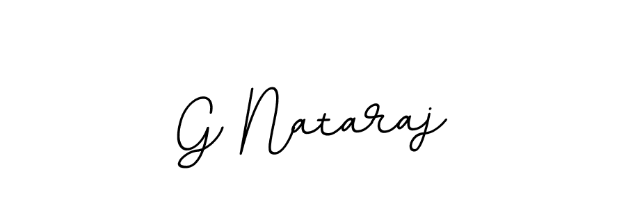 The best way (BallpointsItalic-DORy9) to make a short signature is to pick only two or three words in your name. The name G Nataraj include a total of six letters. For converting this name. G Nataraj signature style 11 images and pictures png