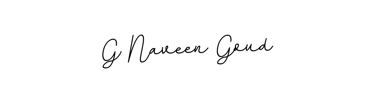 Create a beautiful signature design for name G Naveen Goud. With this signature (BallpointsItalic-DORy9) fonts, you can make a handwritten signature for free. G Naveen Goud signature style 11 images and pictures png