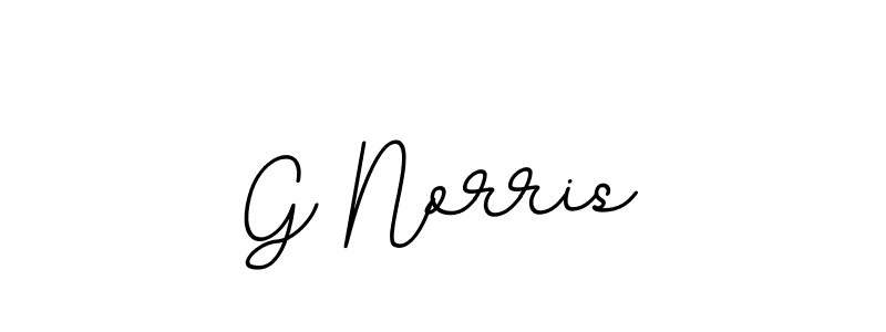 Create a beautiful signature design for name G Norris. With this signature (BallpointsItalic-DORy9) fonts, you can make a handwritten signature for free. G Norris signature style 11 images and pictures png