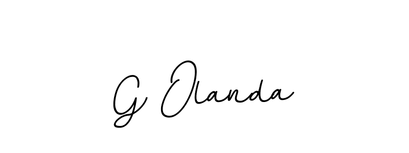 Also we have G Olanda name is the best signature style. Create professional handwritten signature collection using BallpointsItalic-DORy9 autograph style. G Olanda signature style 11 images and pictures png