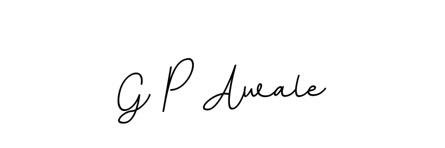 How to Draw G P Awale signature style? BallpointsItalic-DORy9 is a latest design signature styles for name G P Awale. G P Awale signature style 11 images and pictures png
