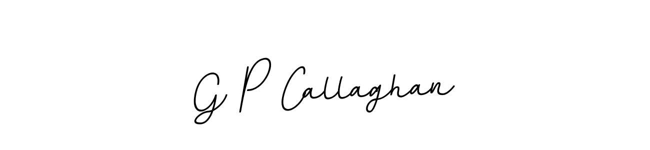 This is the best signature style for the G P Callaghan name. Also you like these signature font (BallpointsItalic-DORy9). Mix name signature. G P Callaghan signature style 11 images and pictures png