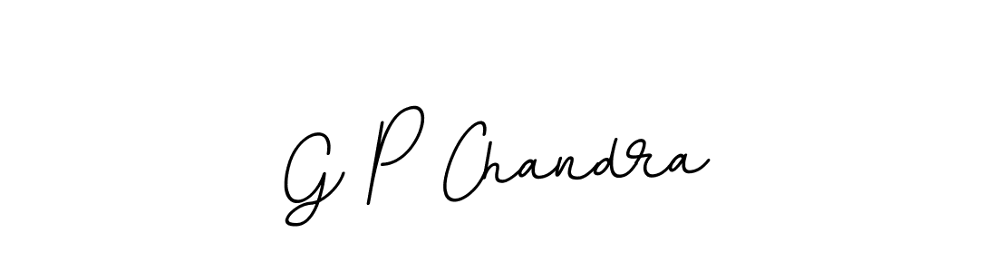 G P Chandra stylish signature style. Best Handwritten Sign (BallpointsItalic-DORy9) for my name. Handwritten Signature Collection Ideas for my name G P Chandra. G P Chandra signature style 11 images and pictures png