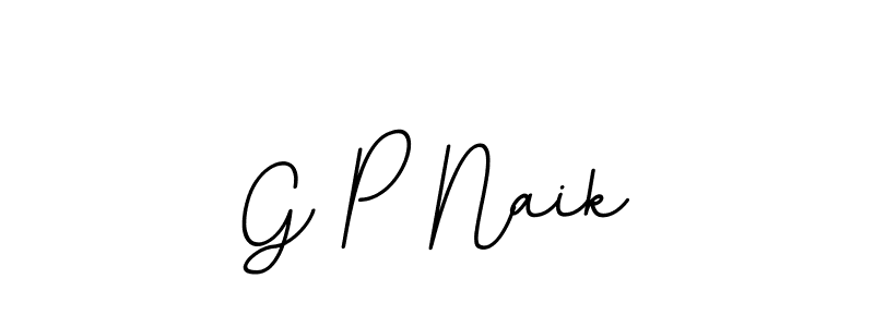 How to make G P Naik signature? BallpointsItalic-DORy9 is a professional autograph style. Create handwritten signature for G P Naik name. G P Naik signature style 11 images and pictures png