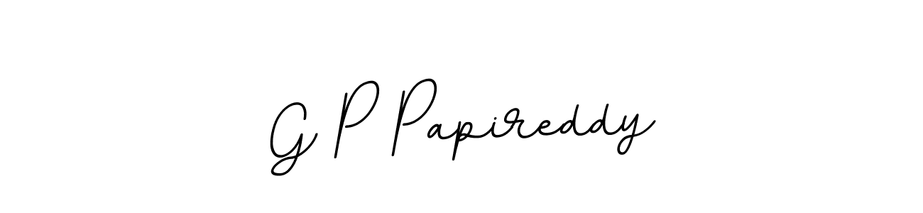 Make a beautiful signature design for name G P Papireddy. Use this online signature maker to create a handwritten signature for free. G P Papireddy signature style 11 images and pictures png