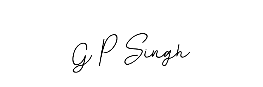 You should practise on your own different ways (BallpointsItalic-DORy9) to write your name (G P Singh) in signature. don't let someone else do it for you. G P Singh signature style 11 images and pictures png