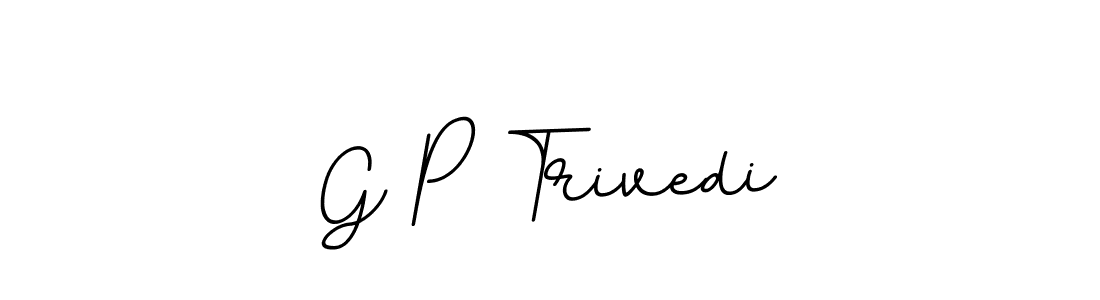 How to make G P Trivedi signature? BallpointsItalic-DORy9 is a professional autograph style. Create handwritten signature for G P Trivedi name. G P Trivedi signature style 11 images and pictures png