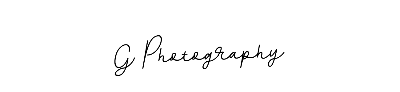 Use a signature maker to create a handwritten signature online. With this signature software, you can design (BallpointsItalic-DORy9) your own signature for name G Photography. G Photography signature style 11 images and pictures png