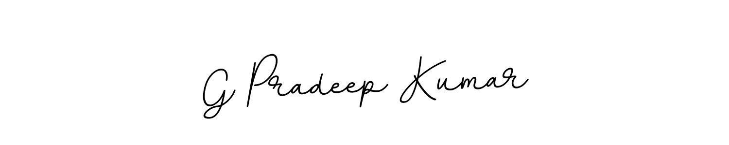 Also we have G Pradeep Kumar name is the best signature style. Create professional handwritten signature collection using BallpointsItalic-DORy9 autograph style. G Pradeep Kumar signature style 11 images and pictures png