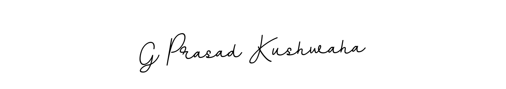 Make a beautiful signature design for name G Prasad Kushwaha. Use this online signature maker to create a handwritten signature for free. G Prasad Kushwaha signature style 11 images and pictures png