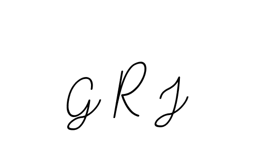 G R J stylish signature style. Best Handwritten Sign (BallpointsItalic-DORy9) for my name. Handwritten Signature Collection Ideas for my name G R J. G R J signature style 11 images and pictures png