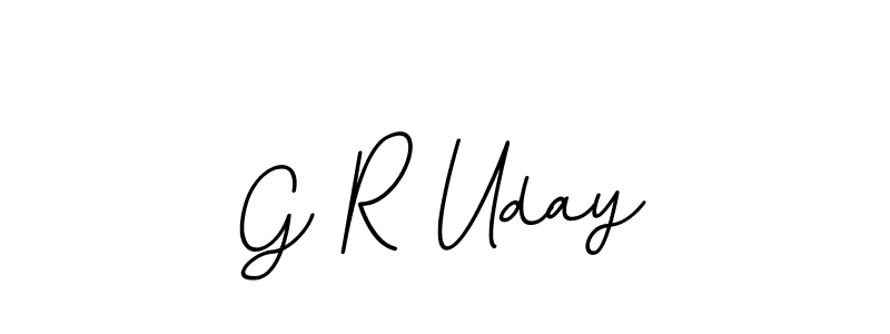 How to Draw G R Uday signature style? BallpointsItalic-DORy9 is a latest design signature styles for name G R Uday. G R Uday signature style 11 images and pictures png