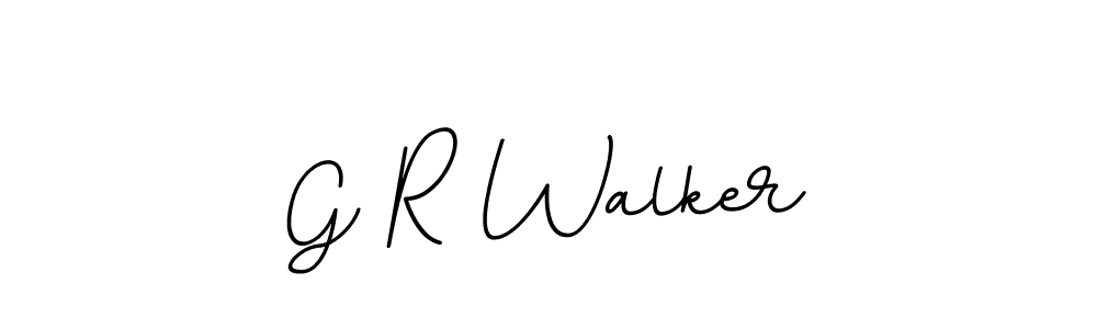 This is the best signature style for the G R Walker name. Also you like these signature font (BallpointsItalic-DORy9). Mix name signature. G R Walker signature style 11 images and pictures png