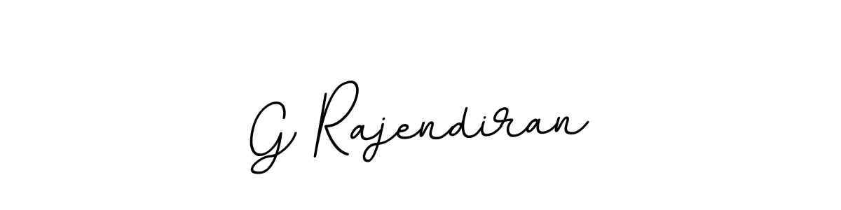 The best way (BallpointsItalic-DORy9) to make a short signature is to pick only two or three words in your name. The name G Rajendiran include a total of six letters. For converting this name. G Rajendiran signature style 11 images and pictures png