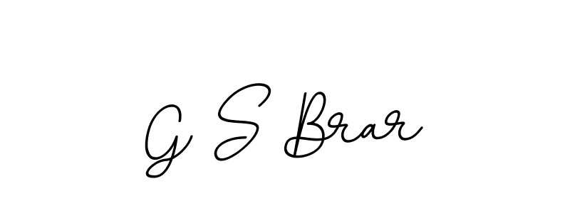 Also we have G S Brar name is the best signature style. Create professional handwritten signature collection using BallpointsItalic-DORy9 autograph style. G S Brar signature style 11 images and pictures png