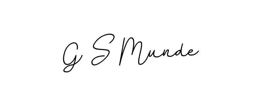 Best and Professional Signature Style for G S Munde. BallpointsItalic-DORy9 Best Signature Style Collection. G S Munde signature style 11 images and pictures png