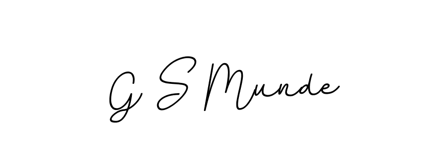 Best and Professional Signature Style for G S Munde. BallpointsItalic-DORy9 Best Signature Style Collection. G S Munde signature style 11 images and pictures png